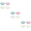 12Pcs Baby Bottle Protectors Silicone Nursing Bottle Covers Assorted 8