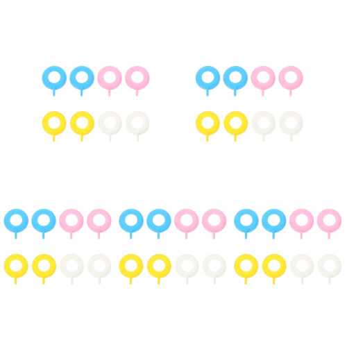 40Pcs Watch Protective Shell Assorted Color Durable Nurse Watch Cover 1