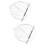 4Sets Makeup Palette with Spatula Transparent Cosmetic Mixing Tools 5