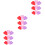 27Pcs Flexible Makeup Brush Protective Covers Silicone Assorted Colors 5