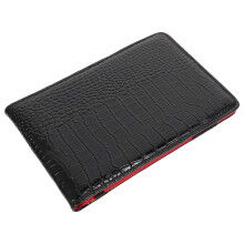 4Pcs Handmade Pattern Notebook Cover Black Imitation