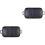 2Pcs Green Ceramic Baking Pan Household Kitchenware Roasting Plate 4