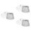 3Pcs Transparent Silver Butter Keeper Plates for Kitchen Fresh Storage 6