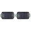 2Pcs Green Ceramic Baking Pan Household Kitchenware Roasting Plate 3