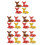 20Pcs Ceramic Chopstick Rest Rack for Home Tableware Holder 4