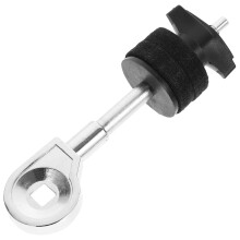 3St Zilveren Metalen Cymbal Stacker Bevestiging Voor Drumstel Stand