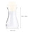 4Pcs Durable Laboratory Bottles Flask Set with Cork and Scale 1