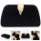 3Pcs Black Decorative Evening Bag Body Handbag 8