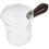 2Pcs Multi-Function Glass Pitchers with Wood Handle for Milk and Cream 1