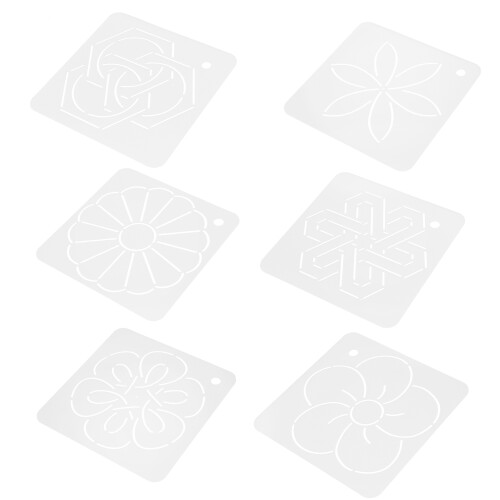 12Pcs Quilting Frames for Hand Quilting with Clear Marking Lines White 1