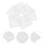 12Pcs Quilting Frames for Hand Quilting with Clear Marking Lines White 11