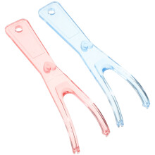 4Pcs Durable PP Floss Holder Handles for Effective Flossing