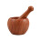 3Sets Wooden Garlic Presser Set Kitchen Gadget Assorted Colors 1