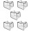 5Pcs Clear Bread Machine Cover PVC Anti-Scratch Toaster Protector 9