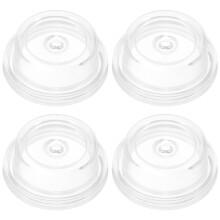 12Stk Stillzubehör Silikon Vakuum Teile Transparent Für Milchpumpen