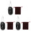 3Pcs Portable Ice Shoe Sharpener Black Durable Skate Conditioner 2