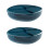 2Pcs Portable Blue Denture Storage Box Breathable Mouth Guard Case 5