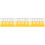 30Pcs Compact Plastic Scratcher Tools Durable Yellow Scrapers 4