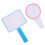 4Pcs Assorted Color Foam Dry Erase Answer Paddles Mini Whiteboards 9