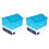 2St Eierenbroedmachine Multi Kleur 4 Slots Met Transparante 3