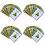 4Sets Arabic Words Flash Cards Kindergarten Educational Cognitive Toy 7