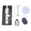 3Sets Teaching Instruments Black Ticker-Tape Timer for Lab Use 11
