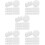 250Pcs White ABS Plug Covers Baby Proofing Safety Socket Protectors 10