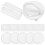 250Pcs White ABS Plug Covers Baby Proofing Safety Socket Protectors 3