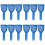 12Pcs Durable Plastic Ice for Refrigerator and Car 5