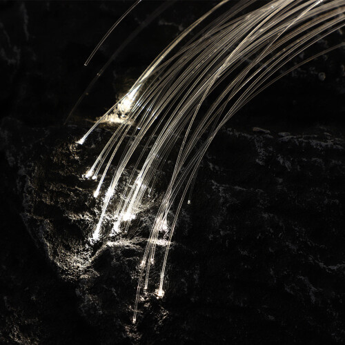 3Pcs Flexible White Optical Fiber Cable Pmma Glow for Illumination Use 2