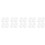 20Pcs Safety Gate Wall Cup White Rounded Design Easy Install for Home 9