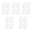 20Pcs Safety Gate Wall Cup White Rounded Design Easy Install for Home 3