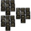 30Pcs Reusable Black Acrylic Table Signs Multi-Function Number Markers 6