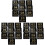 30Pcs Reusable Black Acrylic Table Signs Multi-Function Number Markers 2