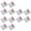 240Pcs Multi Color Tailor's Chalk Triangle Shape Fabric Marking Tools 6