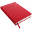 2Pcs Lightweight Red PU Schedule Notebook Daily Planner 1
