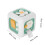 2Pcs Toddler Busy Cube Light Green Plastic Educational Activity Toy 9