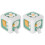 2Pcs Toddler Busy Cube Light Green Plastic Educational Activity Toy 4