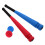 2Sets Children Baseball Bat Toy Blue Red Safe Material for Active Play 8