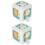 2Pcs Toddler Busy Cube Light Green Plastic Educational Activity Toy 7