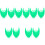 Klassieke Groene Nepbaard St. Patrick's Verkleedaccessoire 4