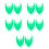 Klassieke Groene Nepbaard St. Patrick's Verkleedaccessoire 8