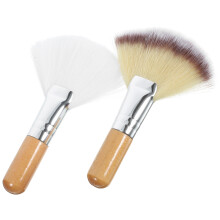 6St Make-Up Ventilator Kwast Set Voor Gezicht Blush En Highlighten