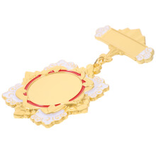 Gouden Metalen Badge Medailles Feestspel Decoratie