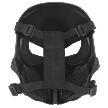 3Pièces Masques Cosplay Noir Nylon Protège- Extérieur Durable