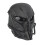 3Pièces Masques Cosplay Noir Nylon Protège- Extérieur Durable 3