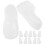 24Paren Witte Babyvoetmodellen Plastic Voor Display Van Sandalen 3