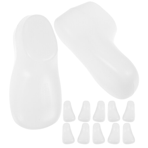 24Paren Witte Babyvoetmodellen Plastic Voor Display Van Sandalen 2