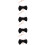 4Pièces Colliers Chat Chiot Perles Résistants Accessoires Mode 10