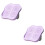 2St Mini Fitness Steppers Paars Oefenapparaten 8